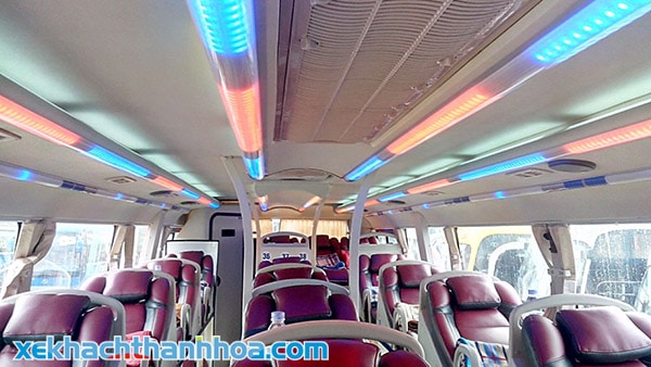 Nội thất xe giường nằm hiện đại
